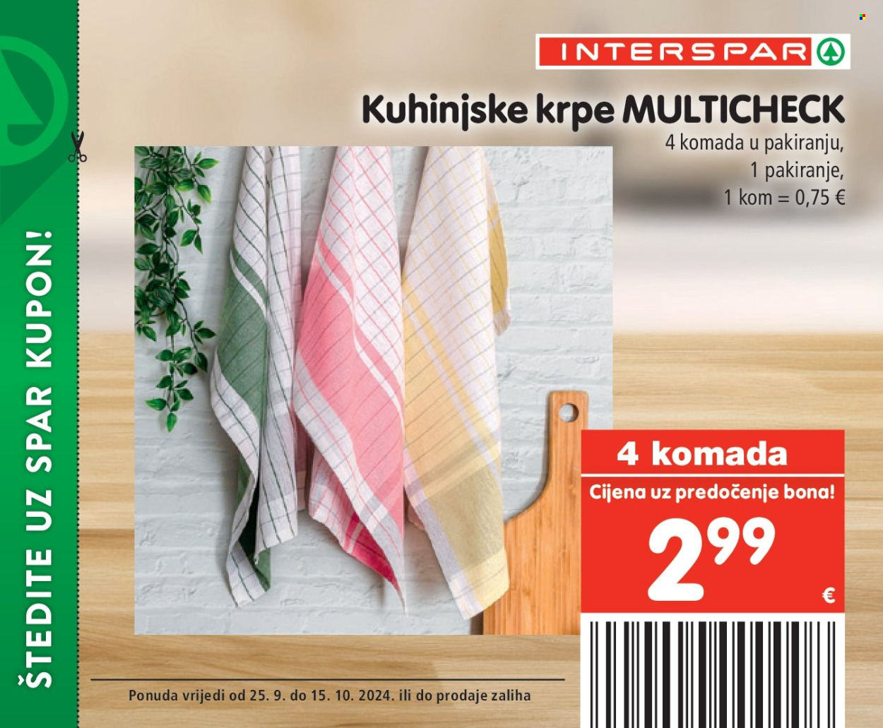 INTERSPAR katalog - 25.09.2024. - 15.10.2024. Stranica 25