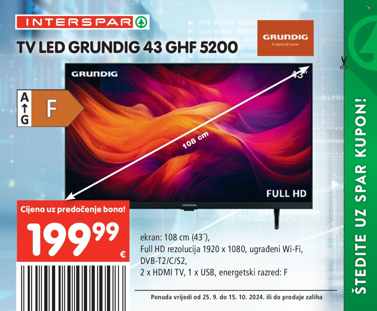 INTERSPAR katalog - 25.09.2024. - 15.10.2024. Stranica 32