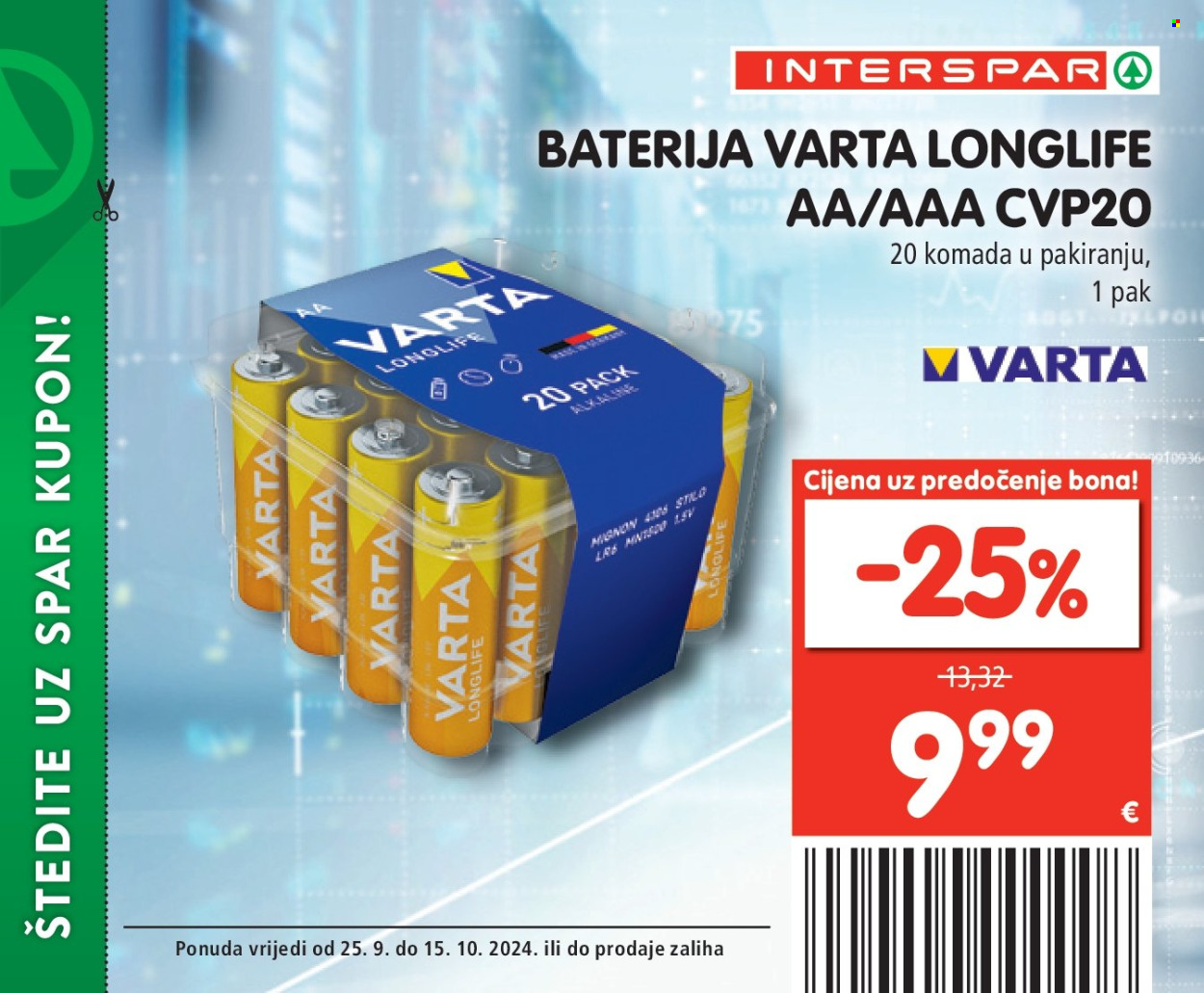 INTERSPAR katalog - 25.09.2024. - 15.10.2024. Stranica 37