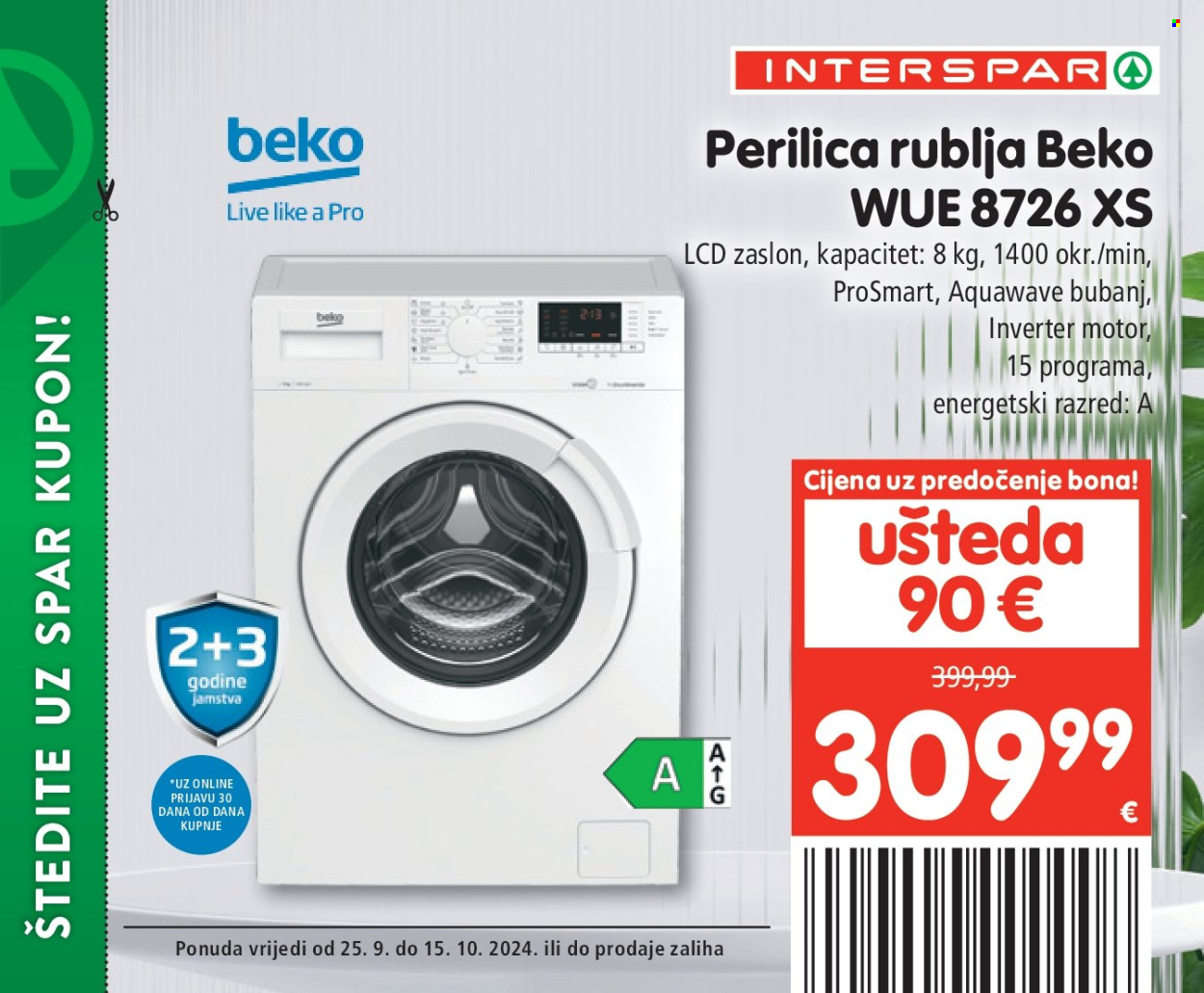INTERSPAR katalog - 25.09.2024. - 15.10.2024. Stranica 39