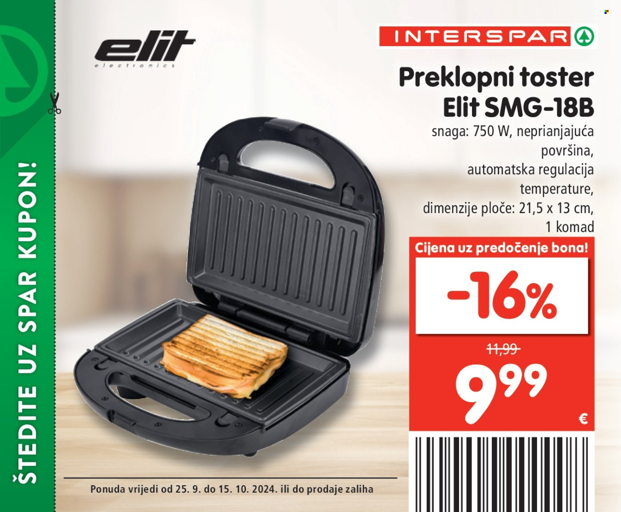 INTERSPAR katalog - 25.09.2024. - 15.10.2024. Stranica 45