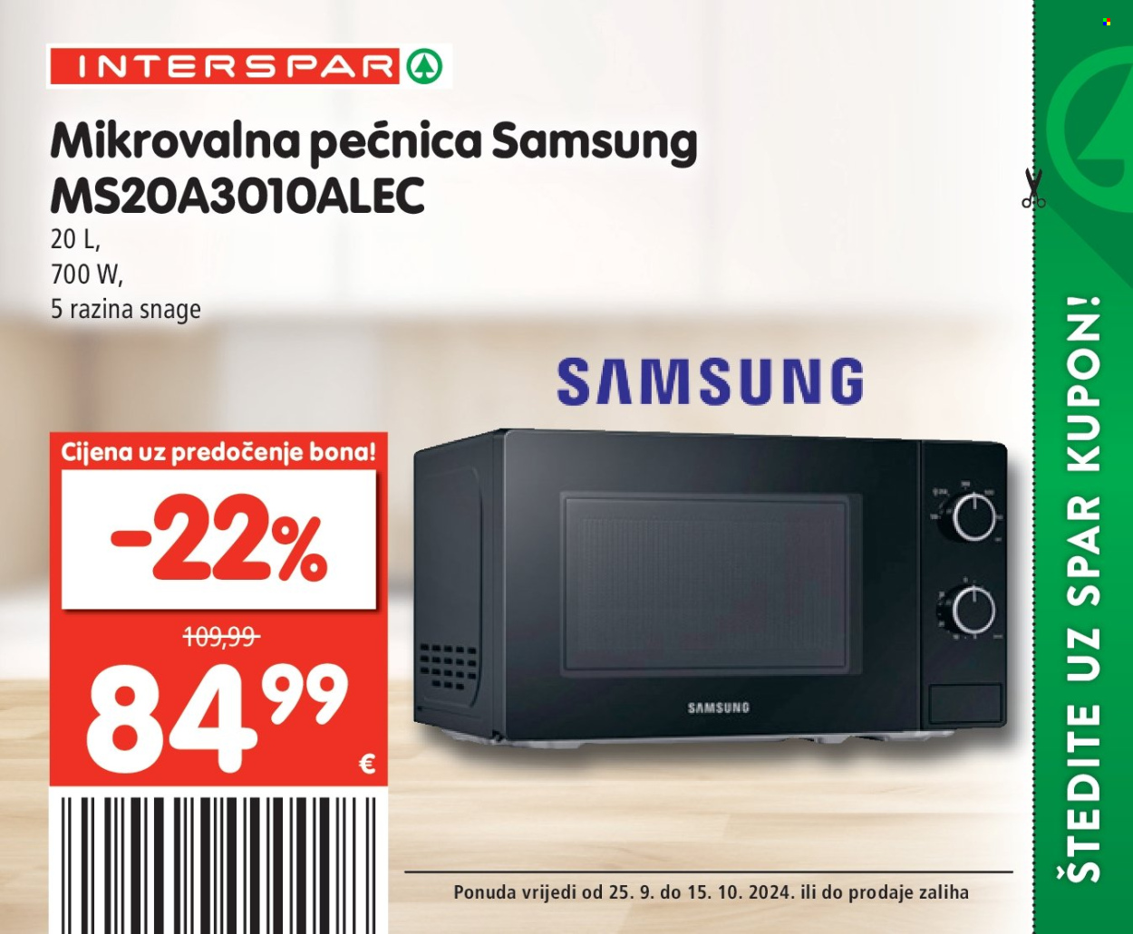 INTERSPAR katalog - 25.09.2024. - 15.10.2024. Stranica 46