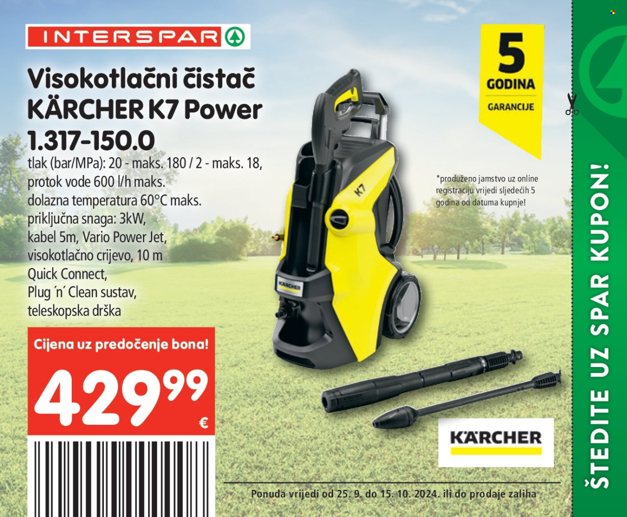 INTERSPAR katalog - 25.09.2024. - 15.10.2024. Stranica 54