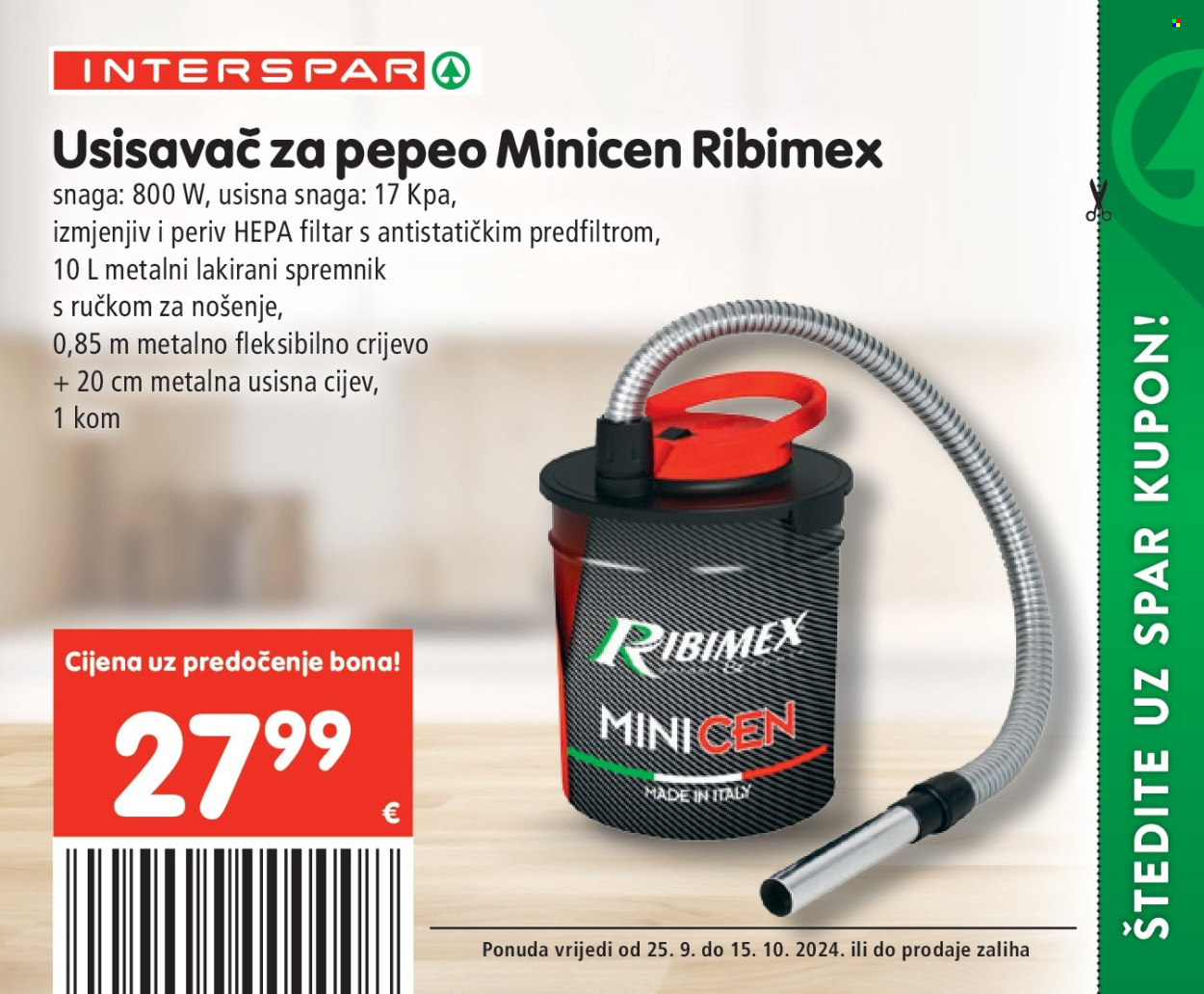 INTERSPAR katalog - 25.09.2024. - 15.10.2024. Stranica 56