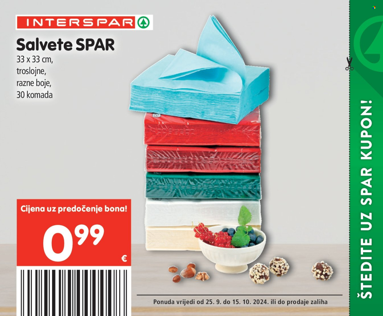 INTERSPAR katalog - 25.09.2024. - 15.10.2024. Stranica 66