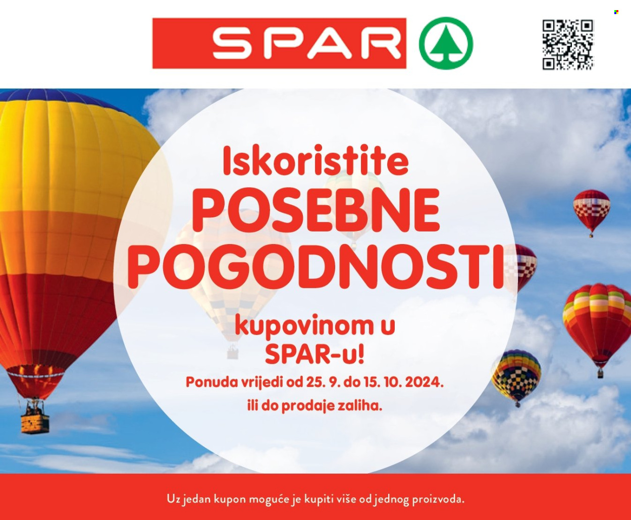SPAR katalog - 25.09.2024. - 15.10.2024. Stranica 1