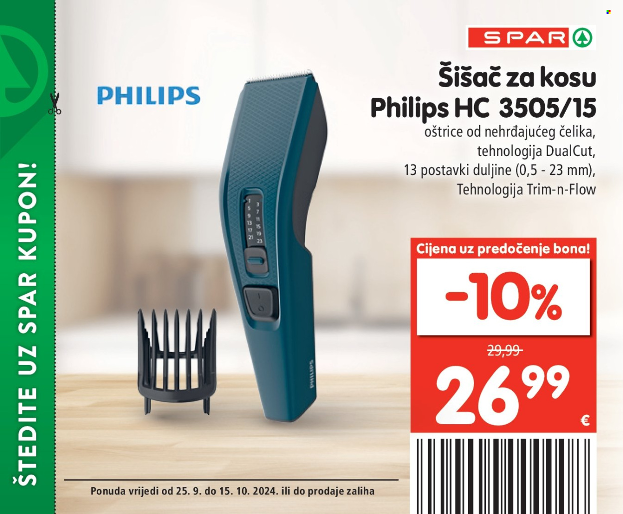 SPAR katalog - 25.09.2024. - 15.10.2024. Stranica 15