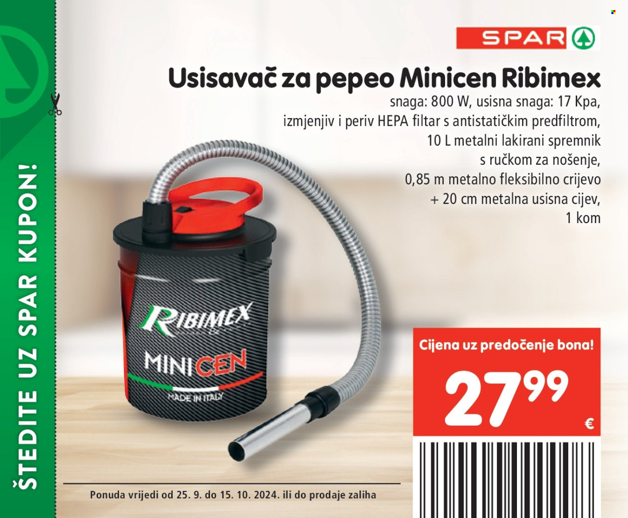 SPAR katalog - 25.09.2024. - 15.10.2024. Stranica 19