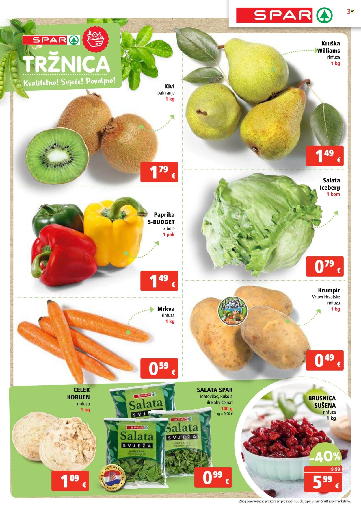 SPAR katalog - 25.09.2024. - 01.10.2024. Stranica 3