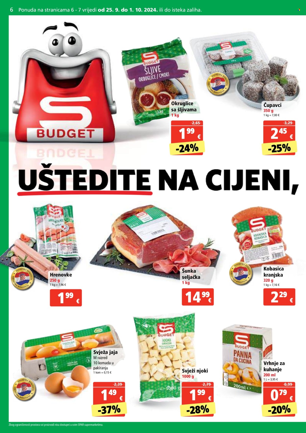 SPAR katalog - 25.09.2024. - 01.10.2024. Stranica 6