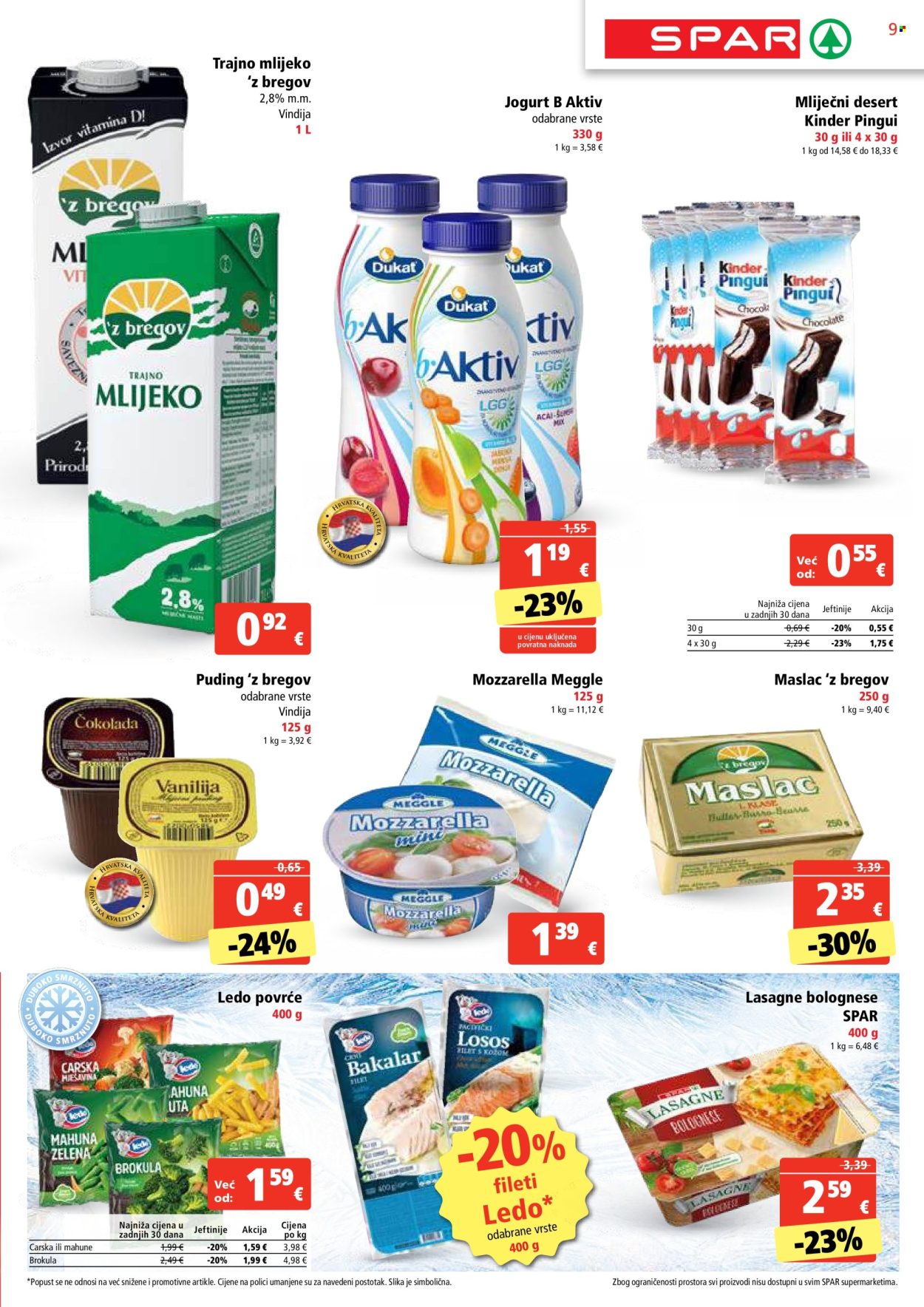 SPAR katalog - 25.09.2024. - 01.10.2024. Stranica 9