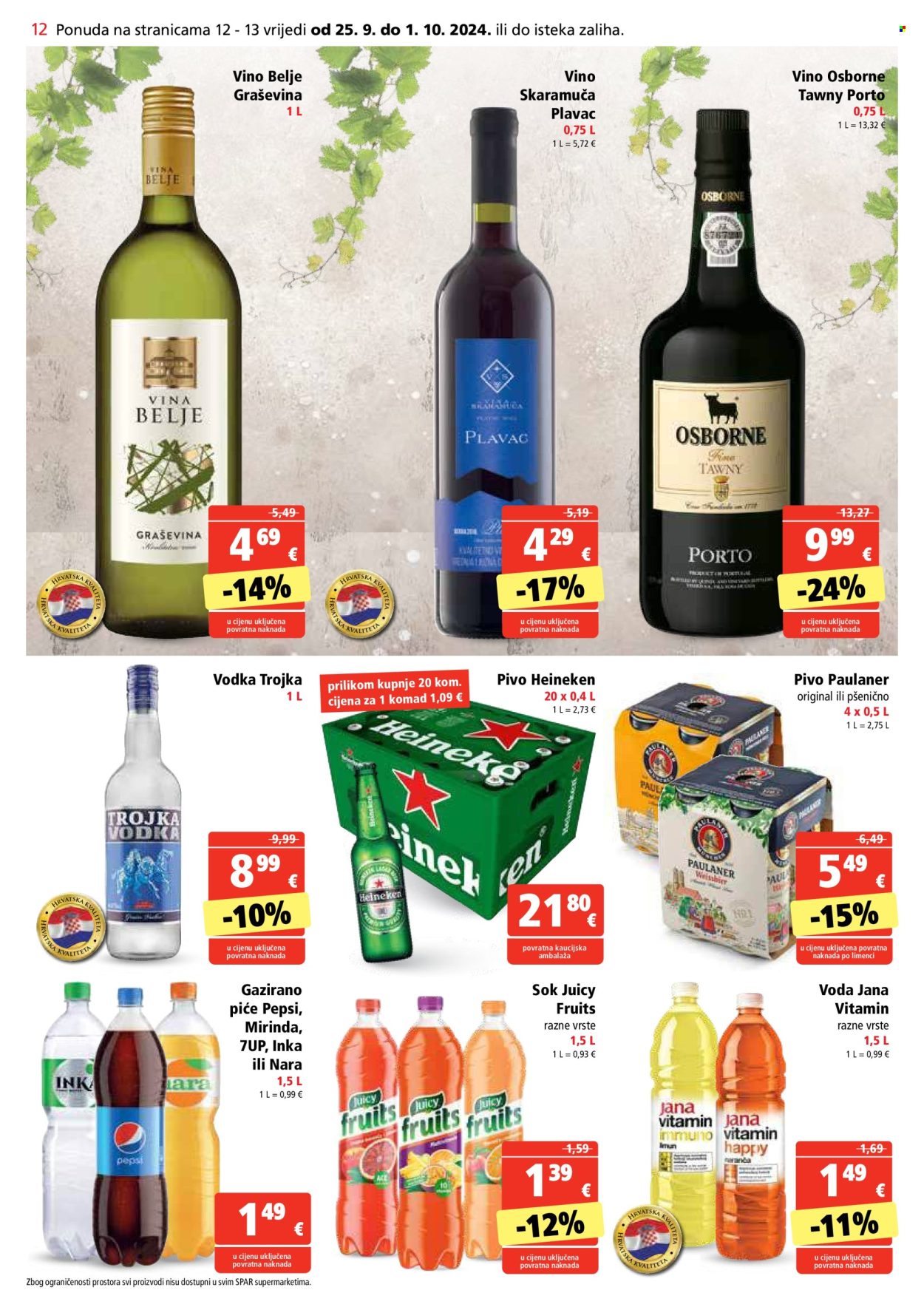 SPAR katalog - 25.09.2024. - 01.10.2024. Stranica 12