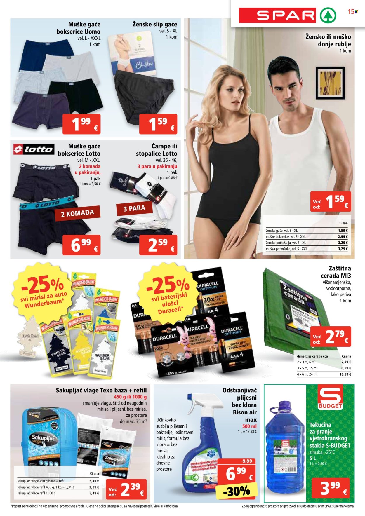 SPAR katalog - 25.09.2024. - 01.10.2024. Stranica 15