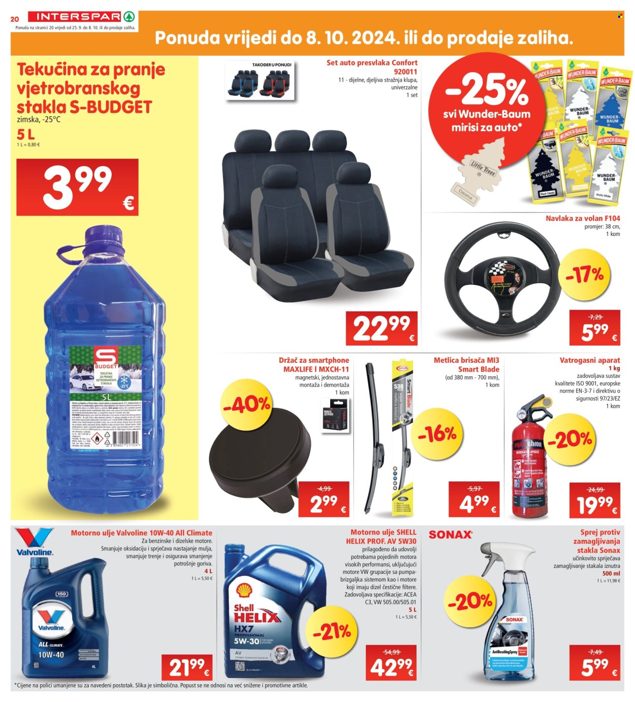 INTERSPAR katalog - 25.09.2024. - 01.10.2024. Stranica 20