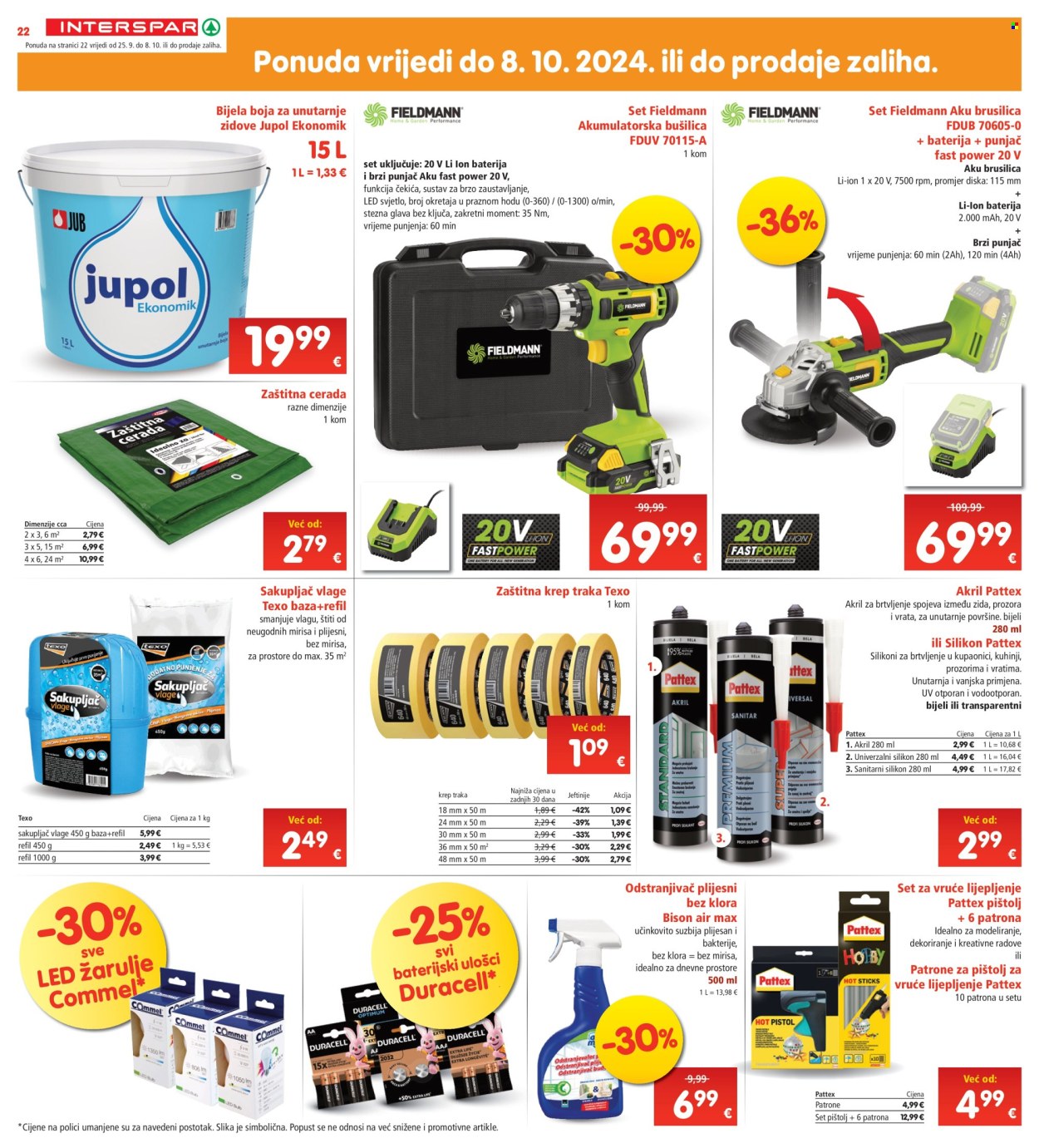 INTERSPAR katalog - 25.09.2024. - 01.10.2024. Stranica 22