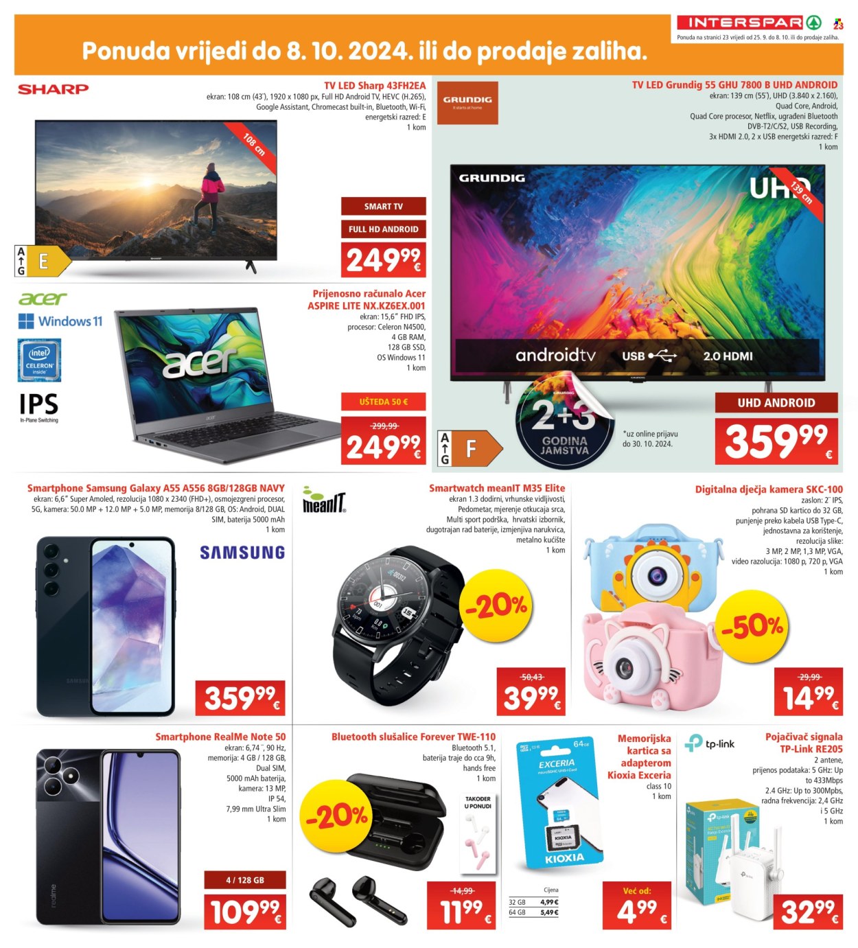 INTERSPAR katalog - 25.09.2024. - 01.10.2024. Stranica 23