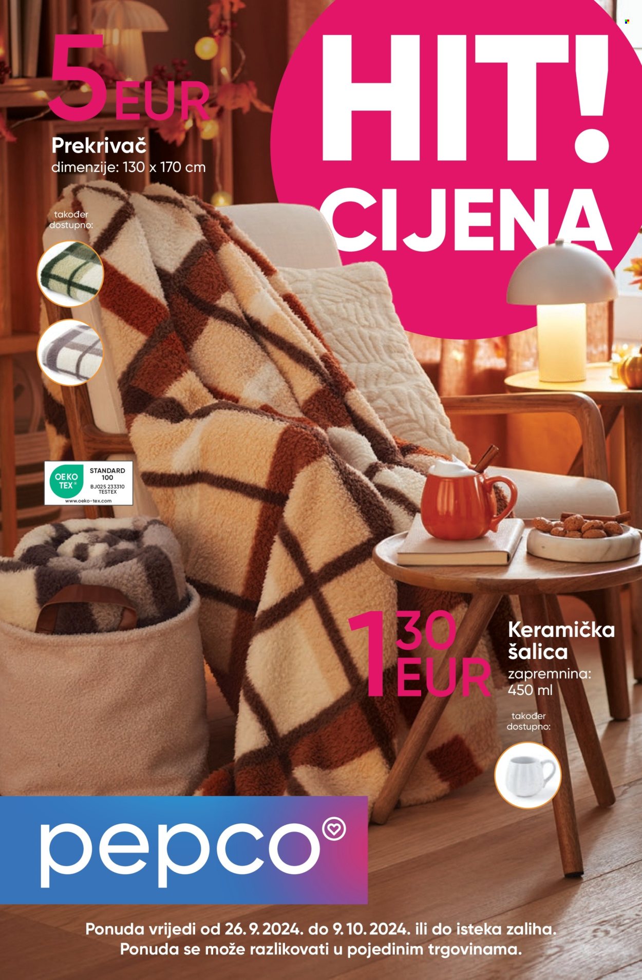 Pepco katalog - 26.09.2024. - 09.10.2024. Stranica 1