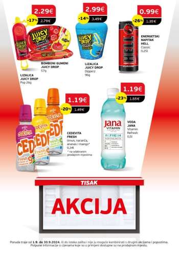 Tisak katalog - 01.09.2024. - 30.09.2024.