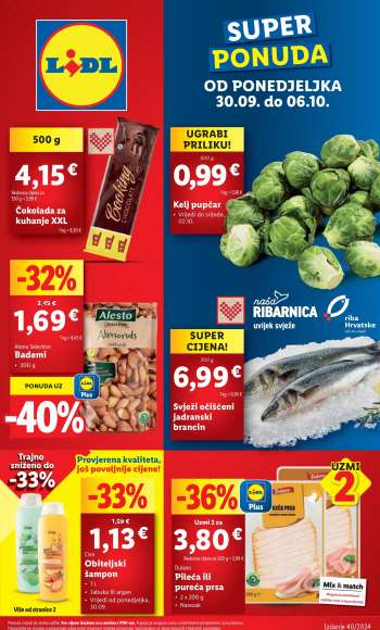 Lidl katalog - 30.09.2024. - 06.10.2024.