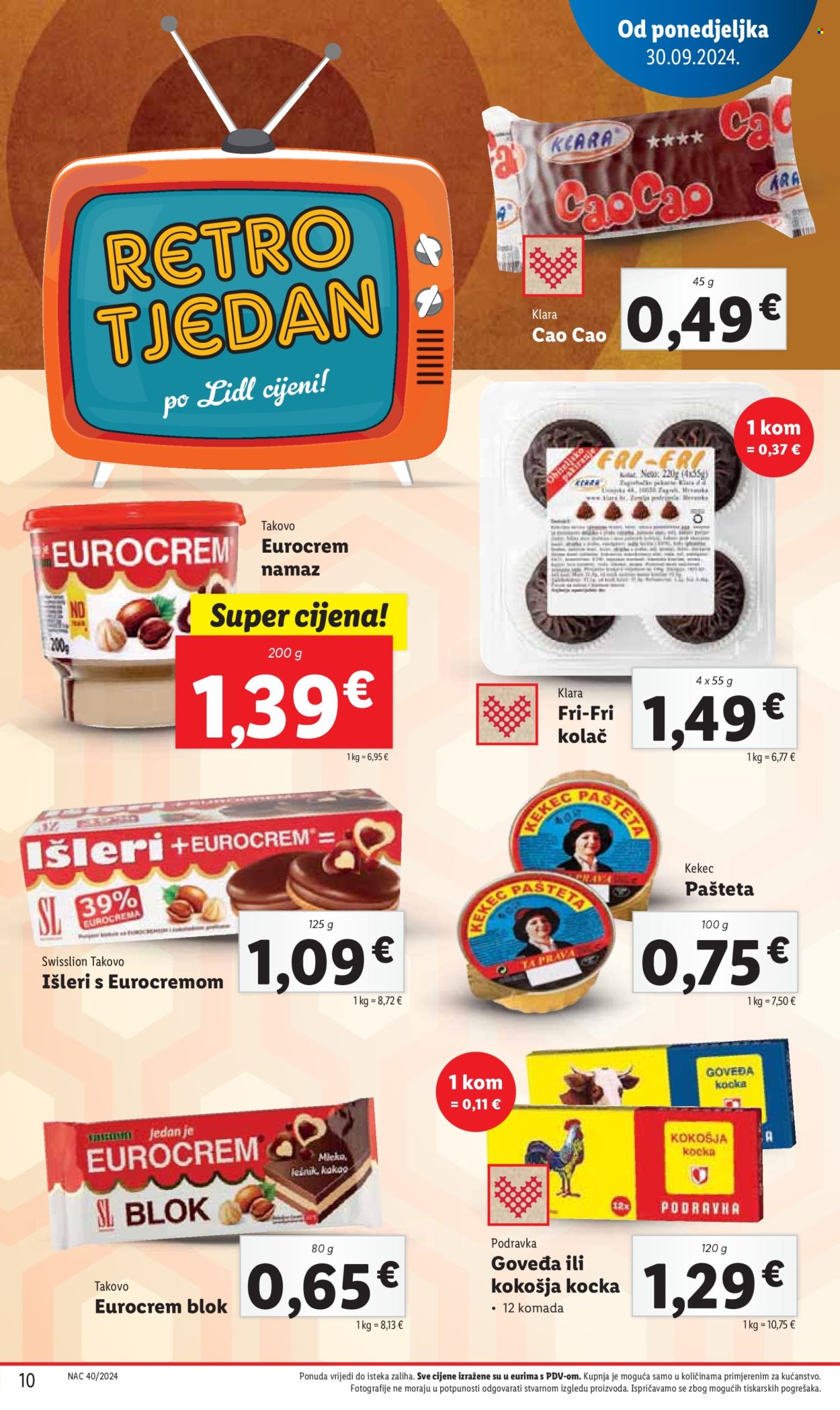Lidl katalog - 30.09.2024. - 06.10.2024. Stranica 10