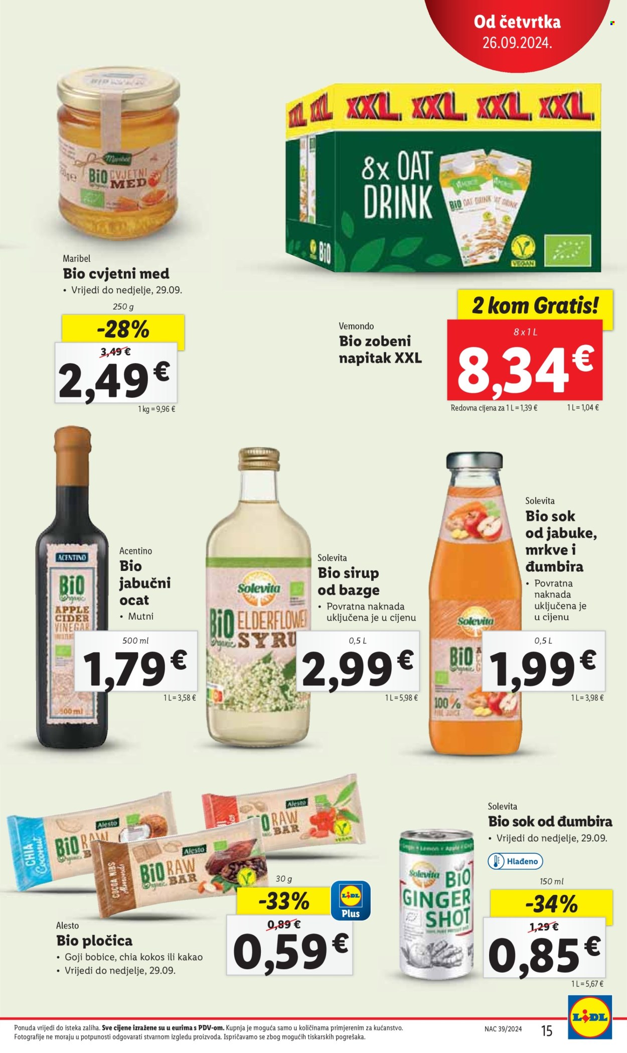 Lidl katalog - 26.09.2024. - 29.09.2024. Stranica 15