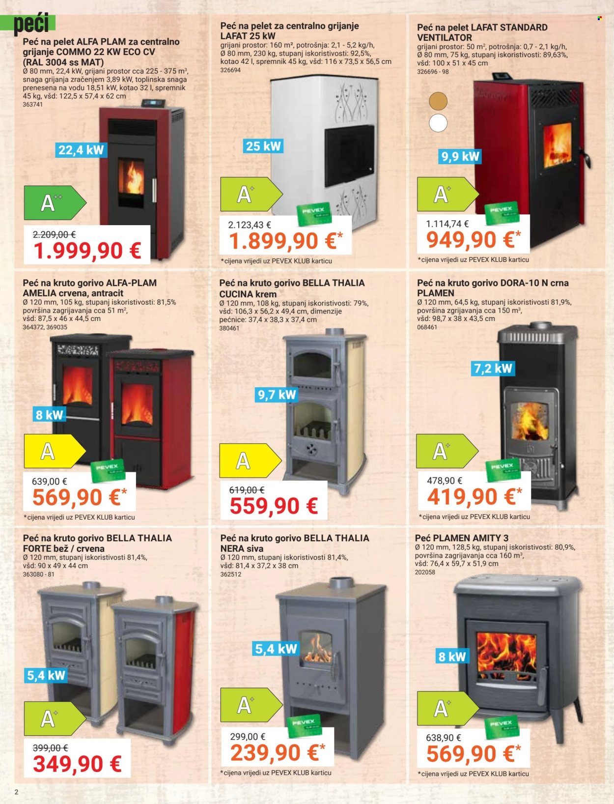 Pevex katalog - 26.09.2024. - 21.10.2024. Stranica 2