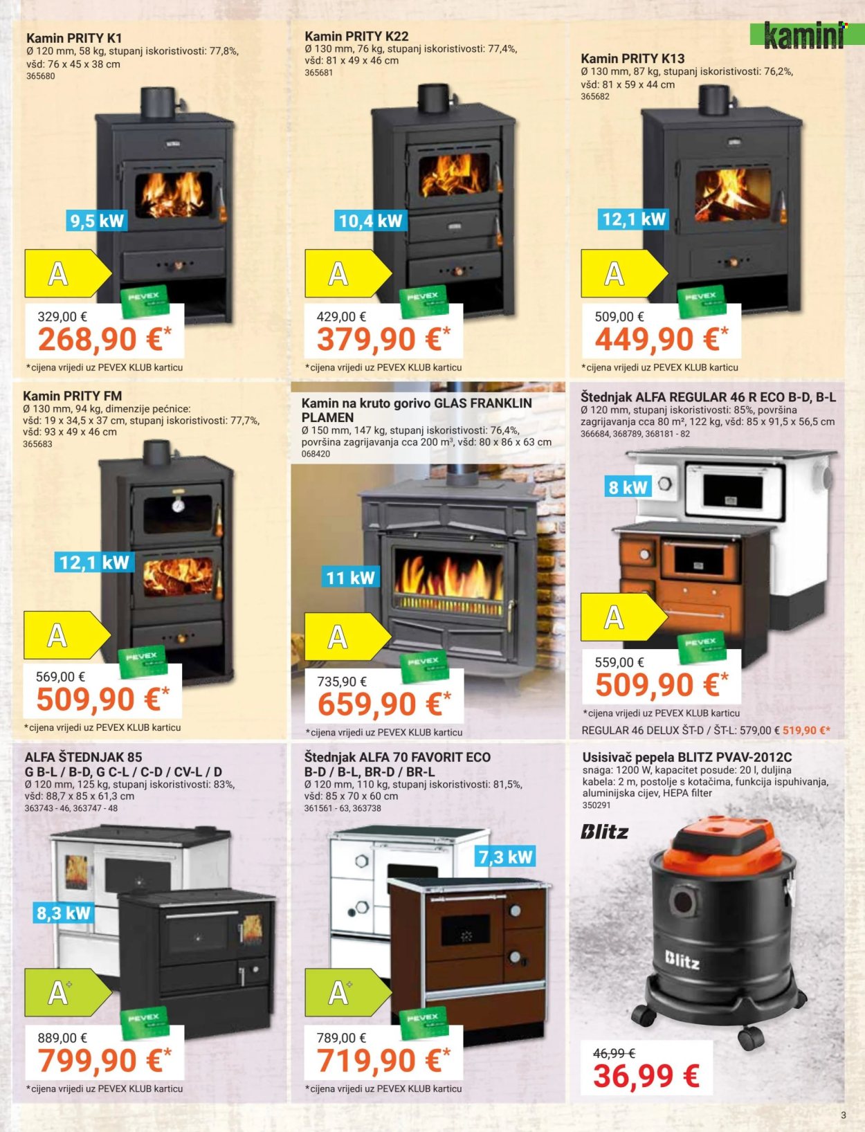 Pevex katalog - 26.09.2024. - 21.10.2024. Stranica 3