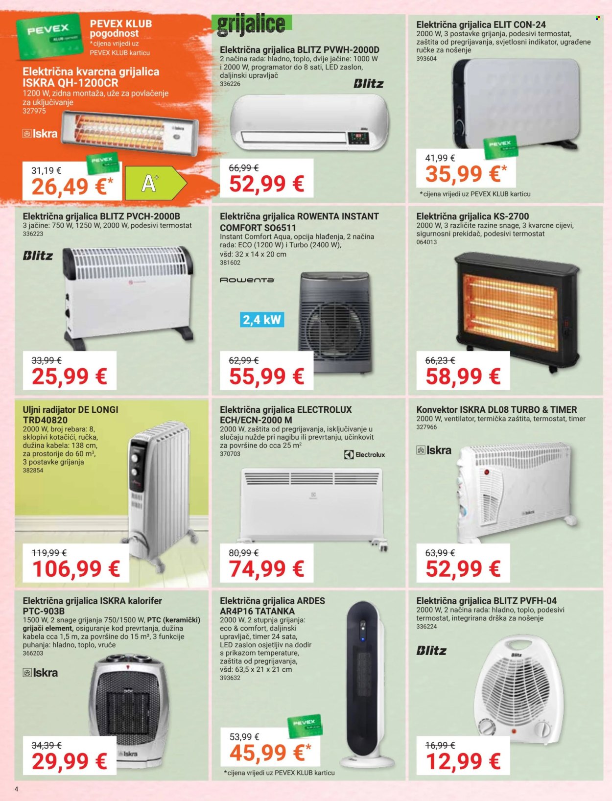 Pevex katalog - 26.09.2024. - 21.10.2024. Stranica 4