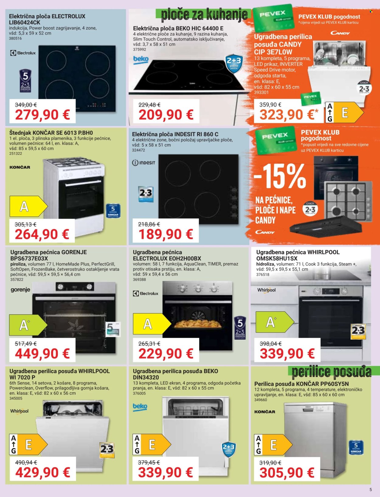 Pevex katalog - 26.09.2024. - 21.10.2024. Stranica 5