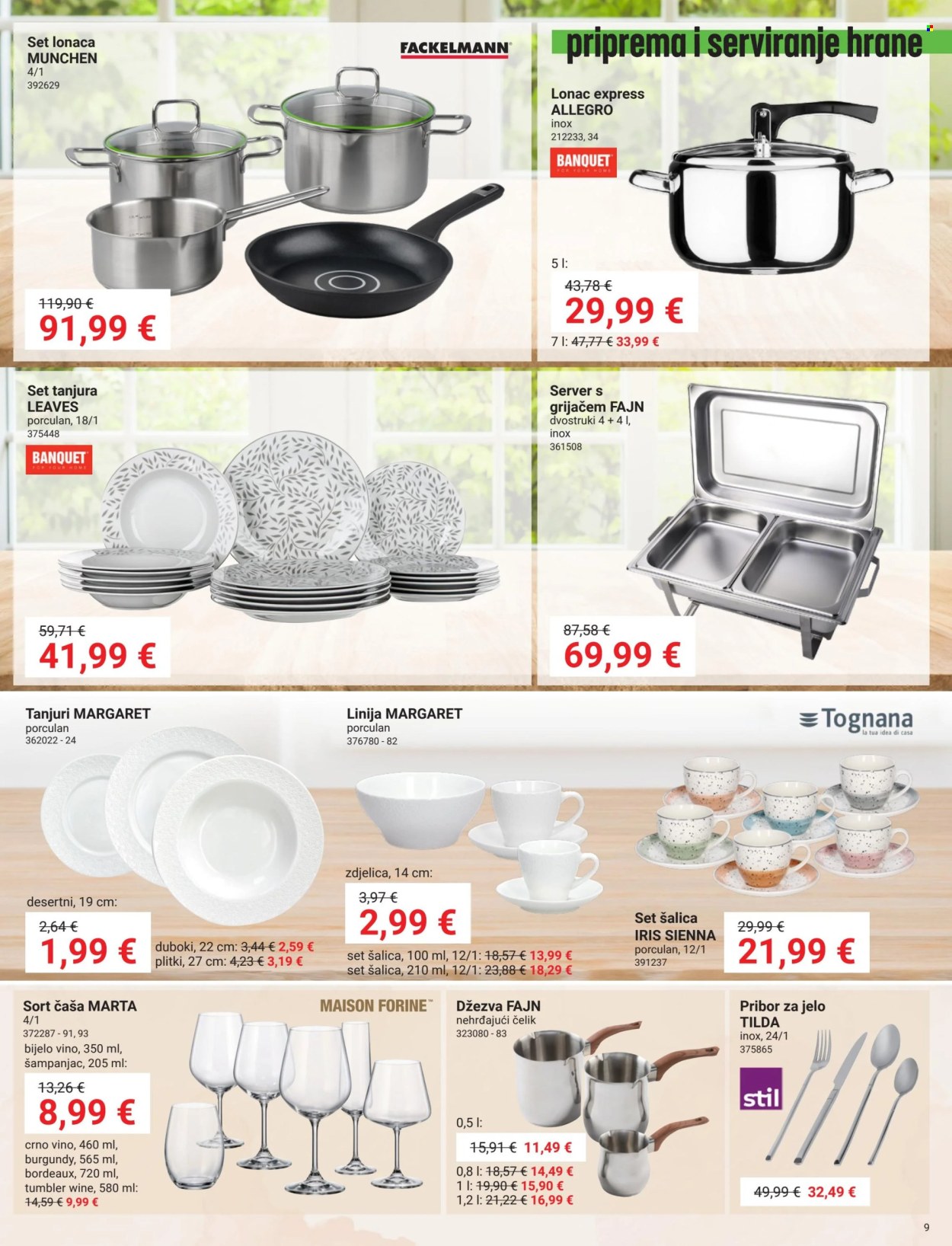 Pevex katalog - 26.09.2024. - 21.10.2024. Stranica 9