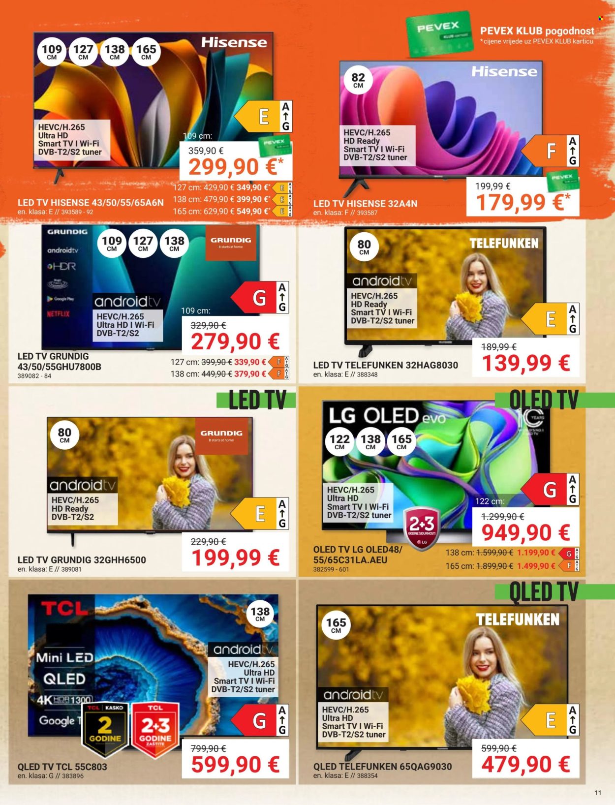 Pevex katalog - 26.09.2024. - 21.10.2024. Stranica 11