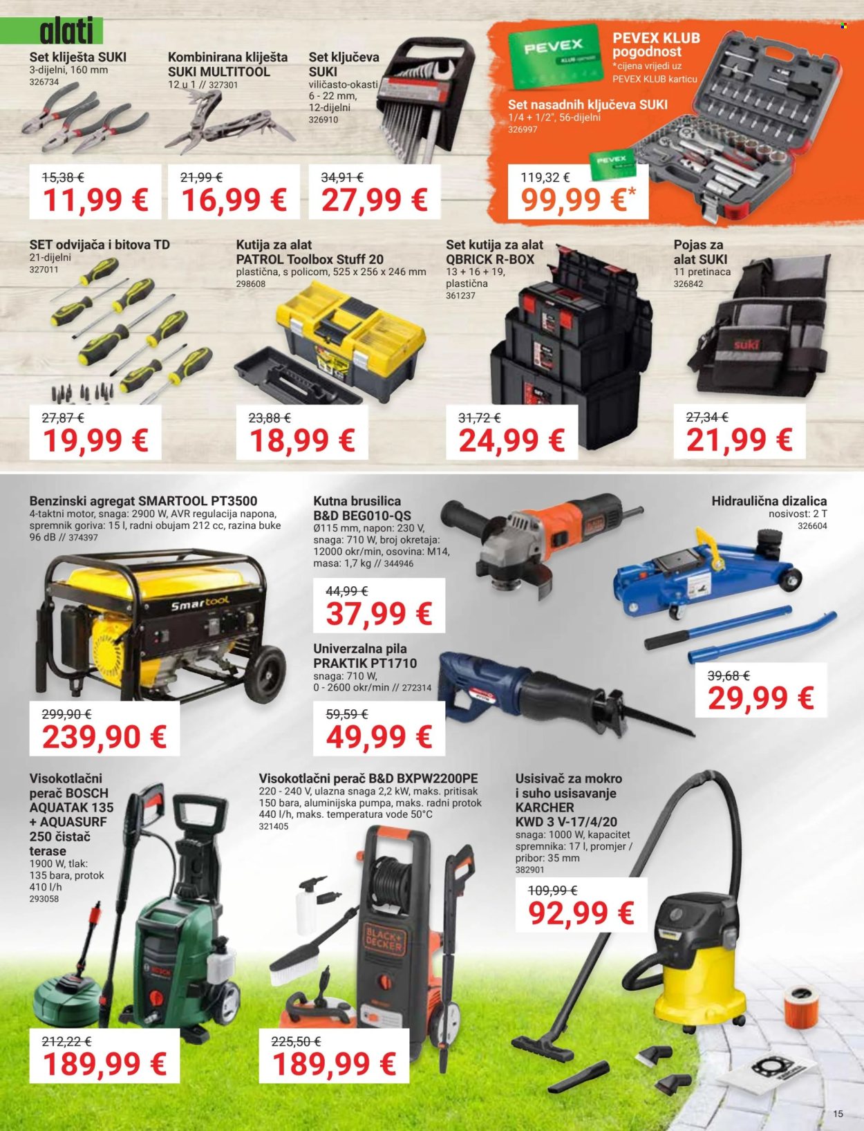 Pevex katalog - 26.09.2024. - 21.10.2024. Stranica 15