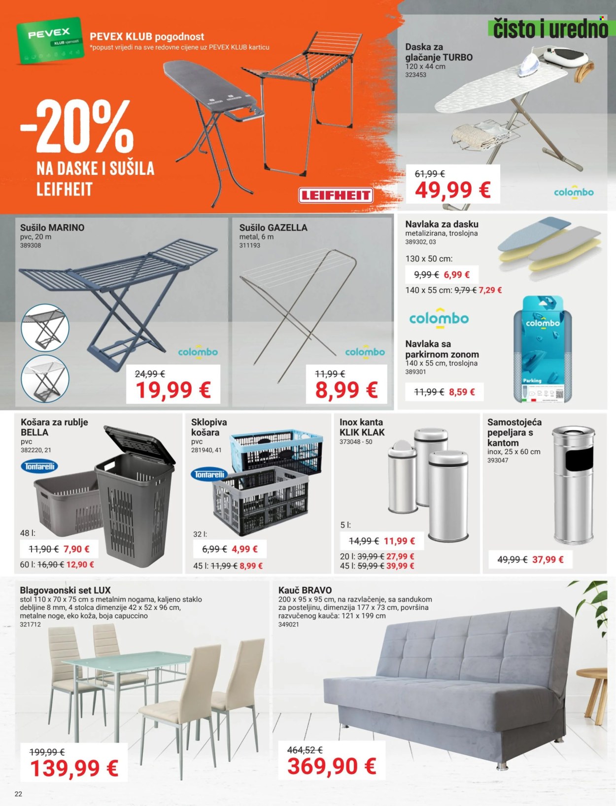Pevex katalog - 26.09.2024. - 21.10.2024. Stranica 22
