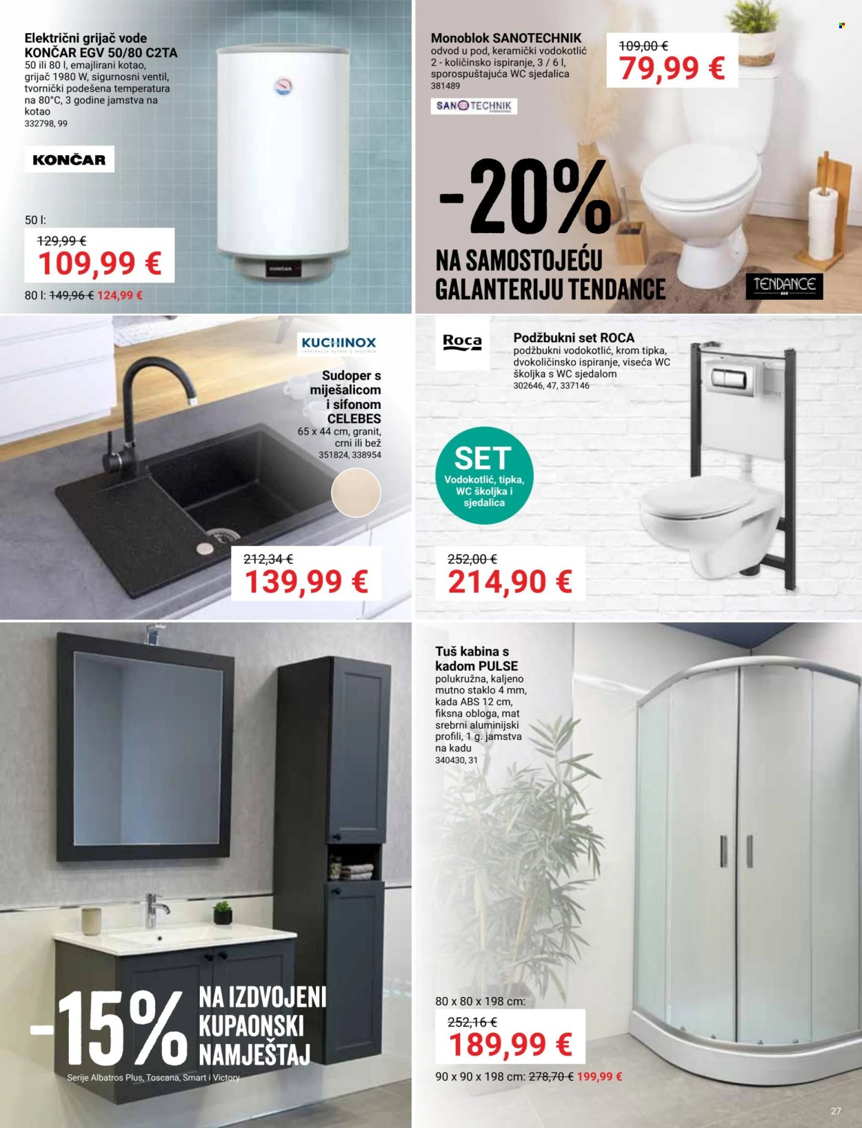 Pevex katalog - 26.09.2024. - 21.10.2024. Stranica 27