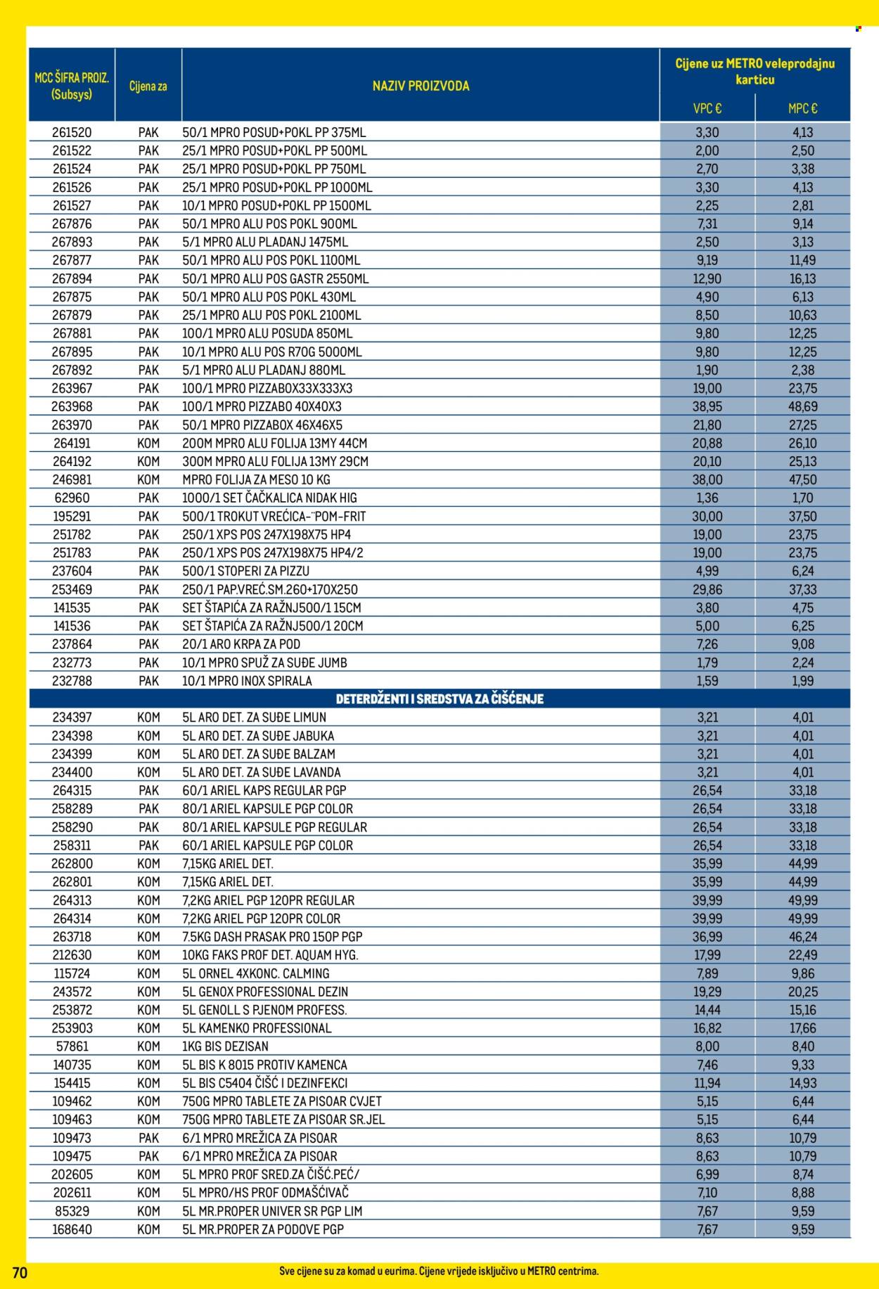 Metro katalog - 01.10.2024. - 31.10.2024. Stranica 70