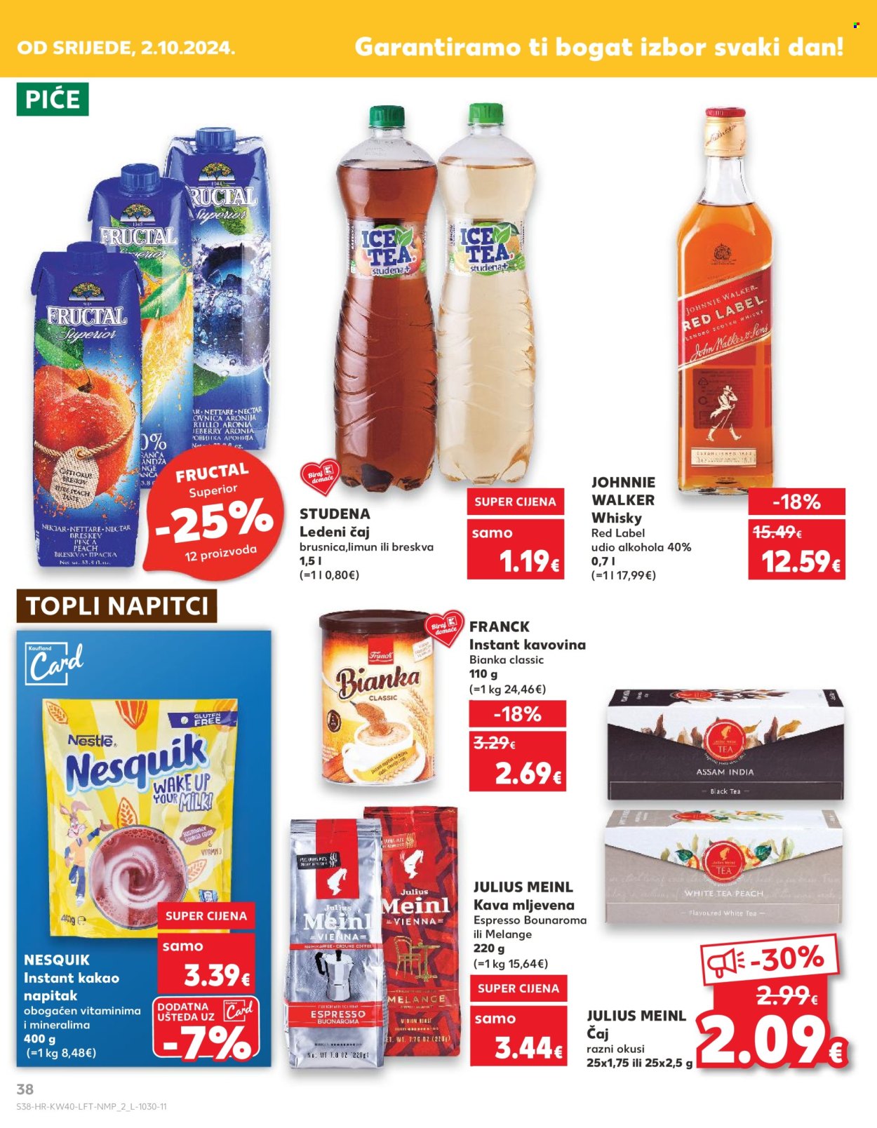 Kaufland katalog - 02.10.2024. - 08.10.2024. Stranica 38