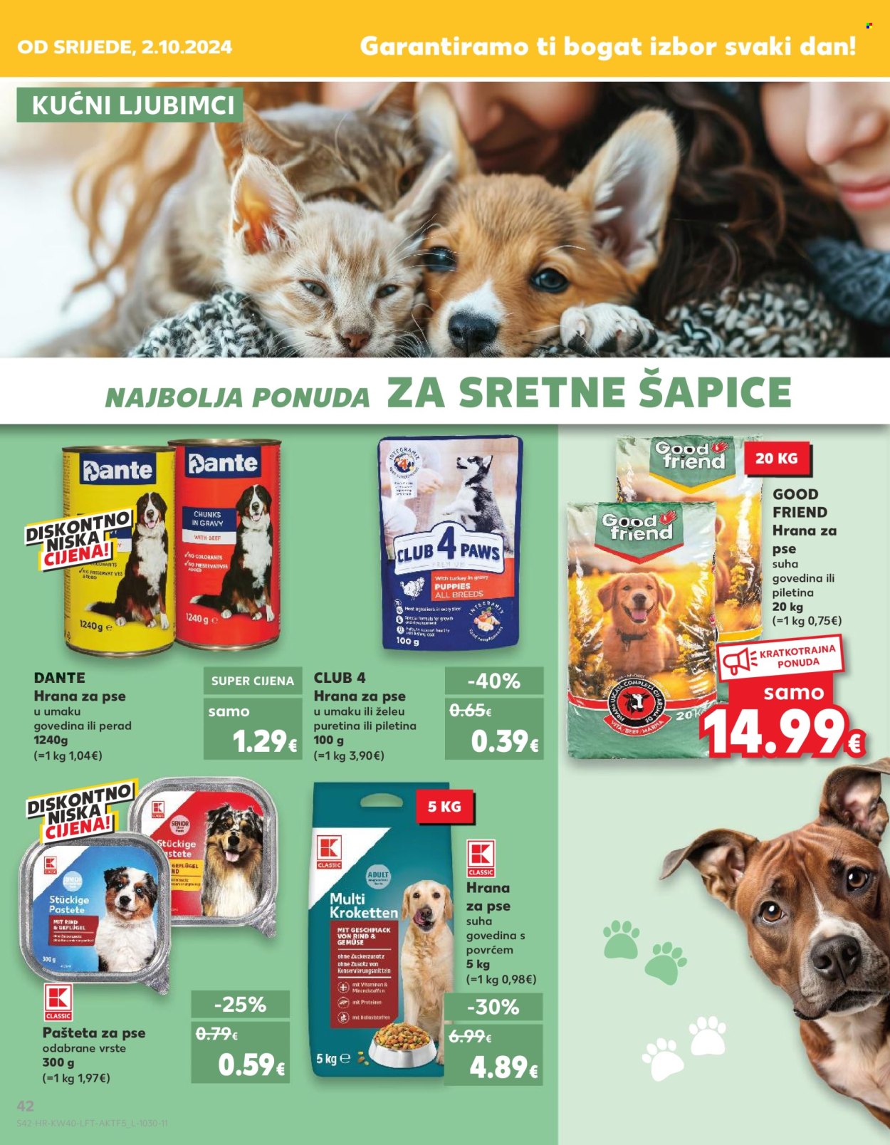 Kaufland katalog - 02.10.2024. - 08.10.2024. Stranica 42