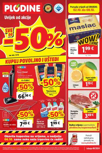 Plodine katalog - 02.10.2024. - 08.10.2024.
