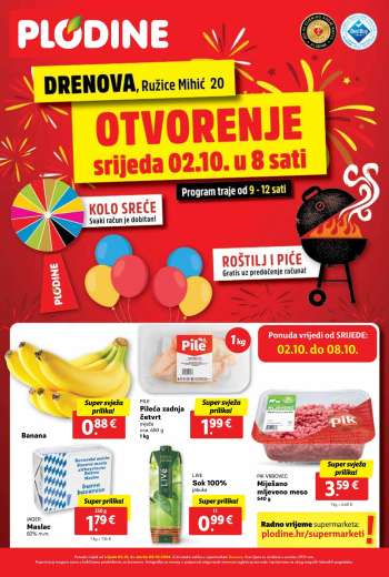 Plodine katalog - 02.10.2024. - 08.10.2024.