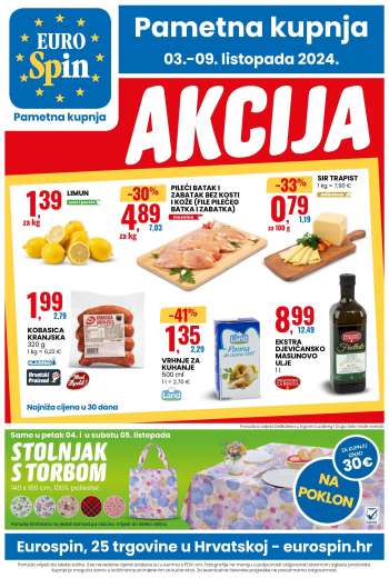 Eurospin katalog - 03.10.2024. - 09.10.2024.