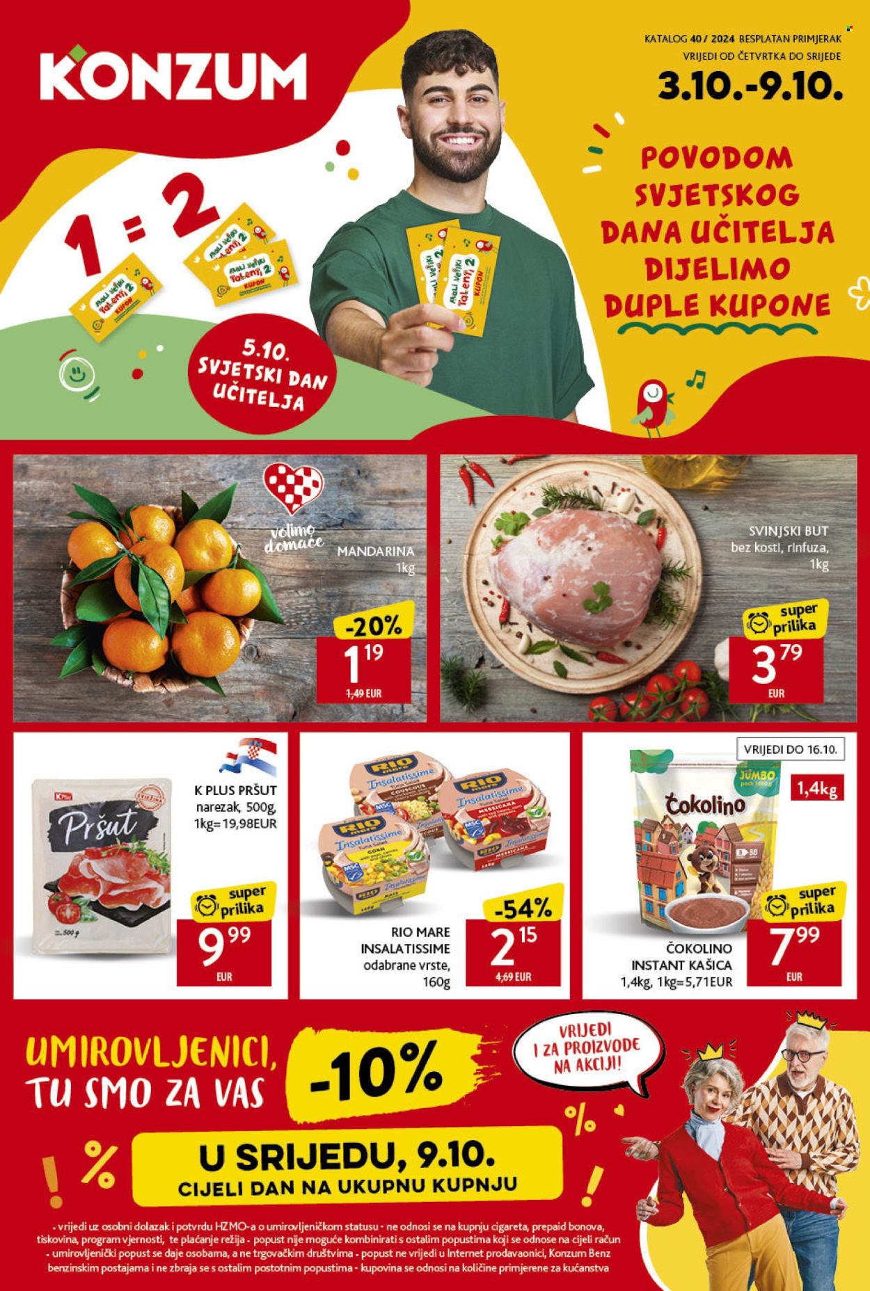 Konzum katalog - 03.10.2024. - 09.10.2024. Stranica 1