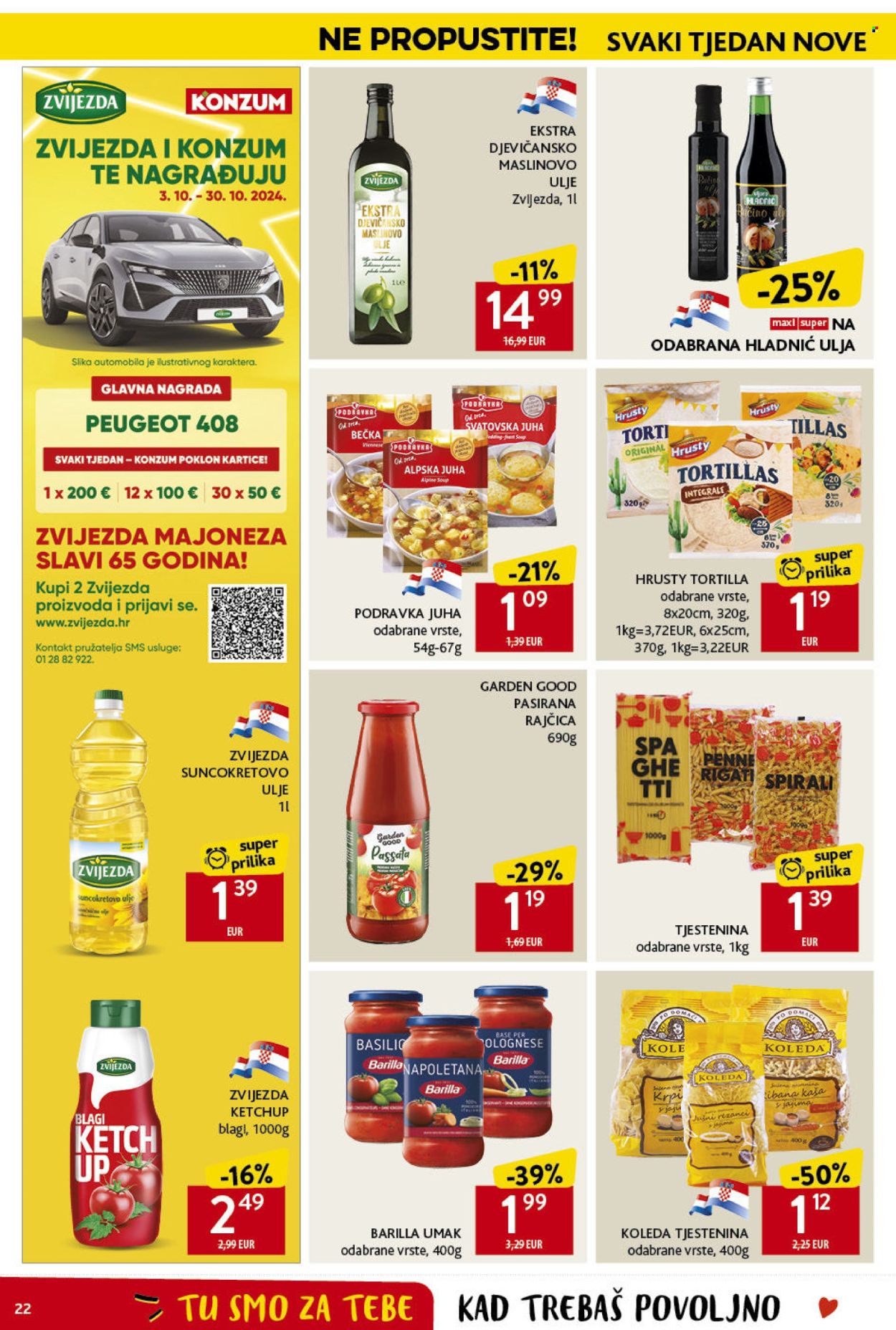 Konzum katalog - 03.10.2024. - 09.10.2024. Stranica 22