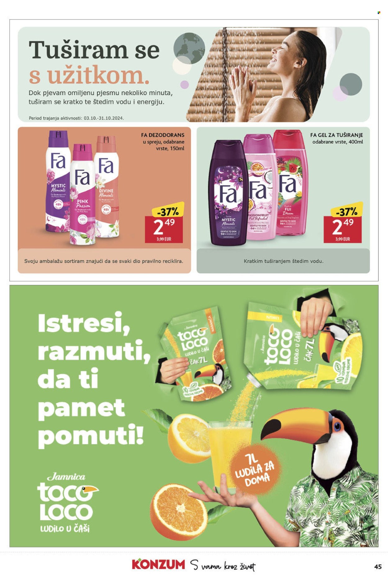 Konzum katalog - 03.10.2024. - 09.10.2024. Stranica 45