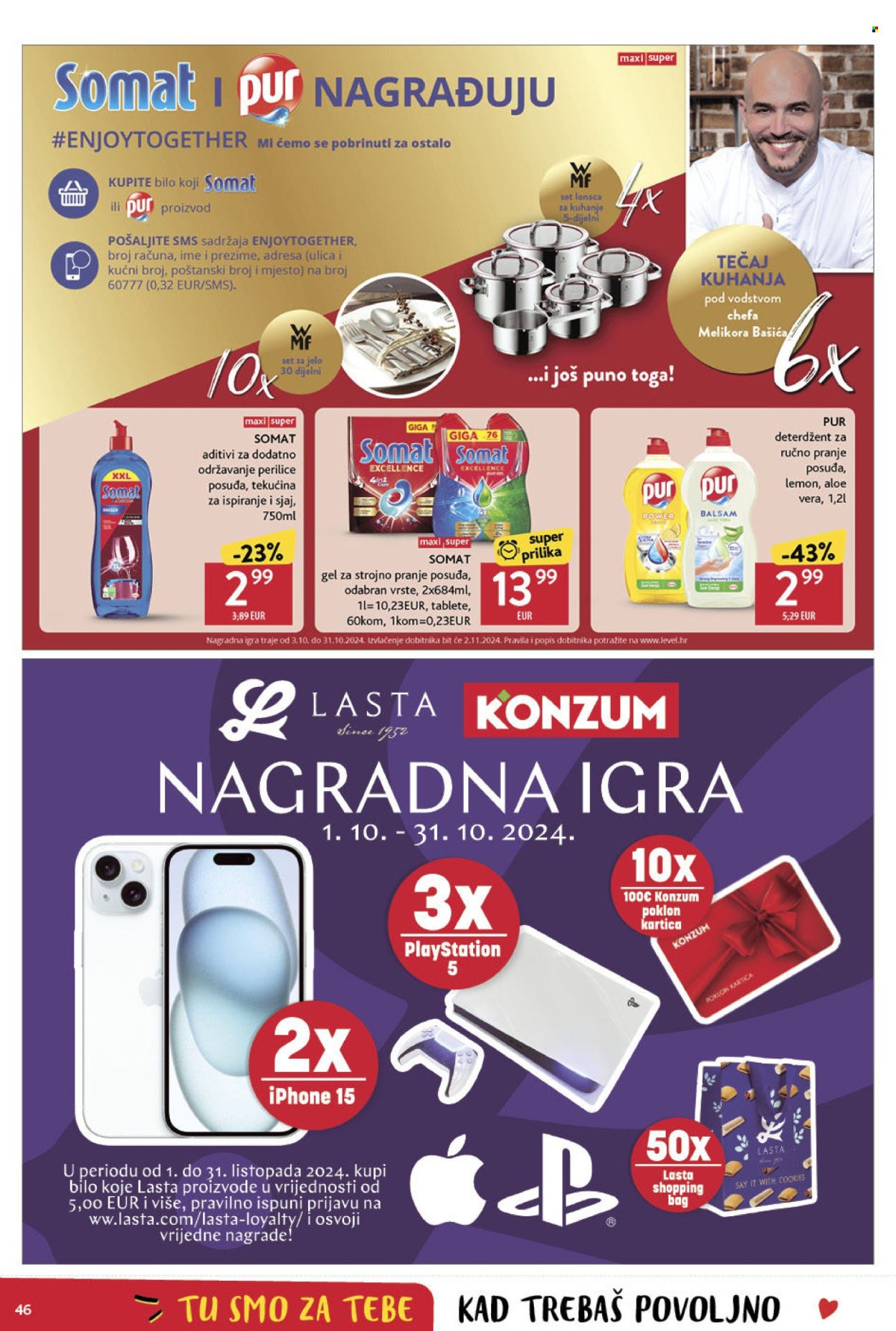 Konzum katalog - 03.10.2024. - 09.10.2024. Stranica 46
