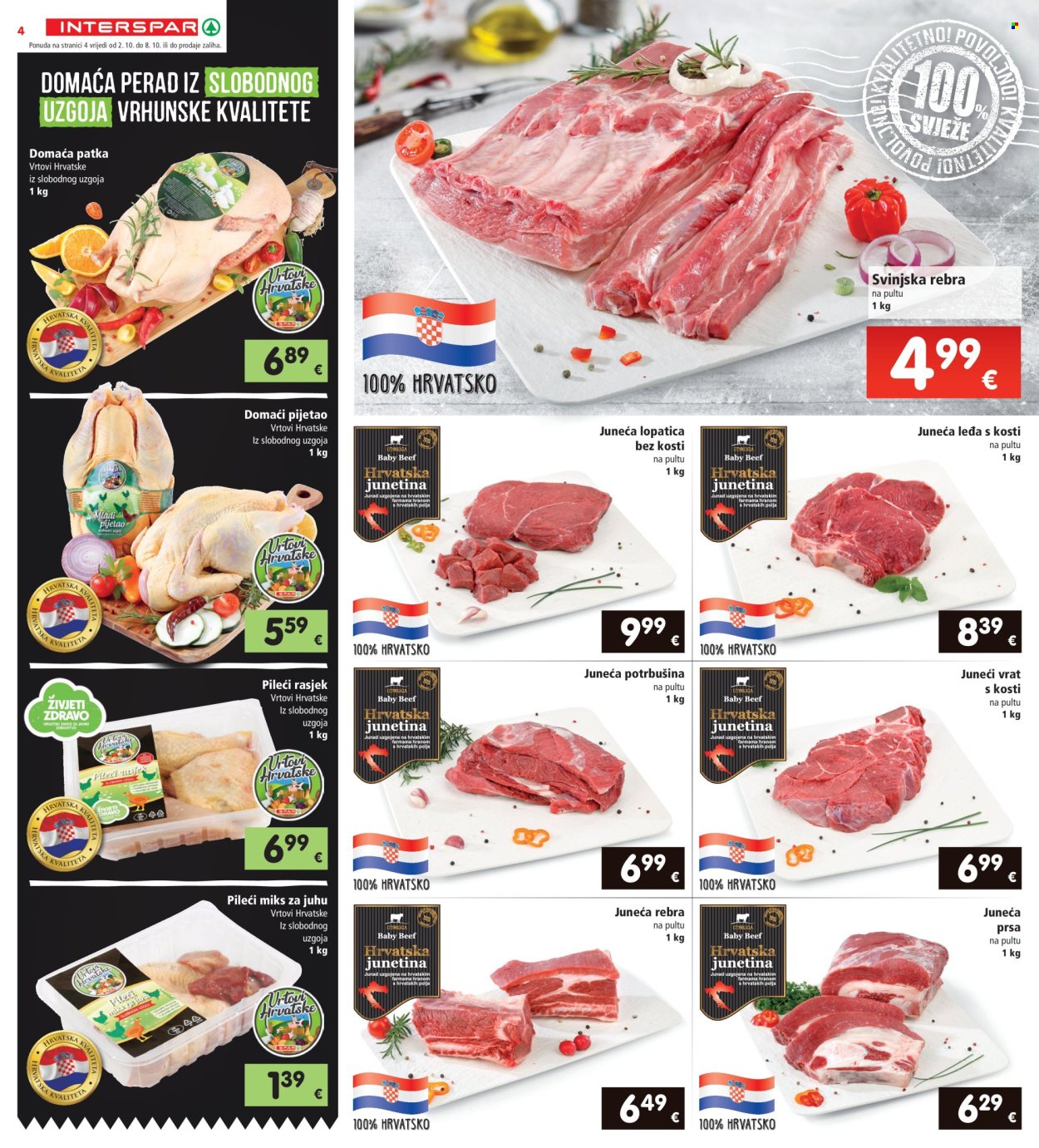INTERSPAR katalog - 02.10.2024. - 08.10.2024. Stranica 4