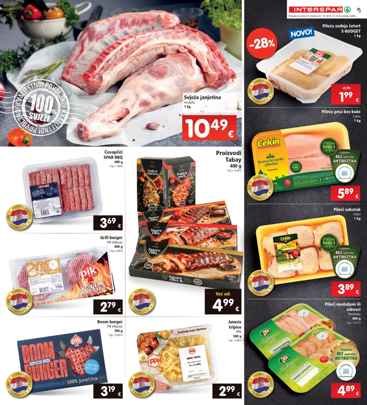 INTERSPAR katalog - 02.10.2024. - 08.10.2024. Stranica 5