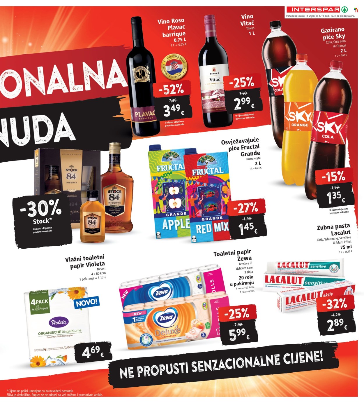 INTERSPAR katalog - 02.10.2024. - 08.10.2024. Stranica 11