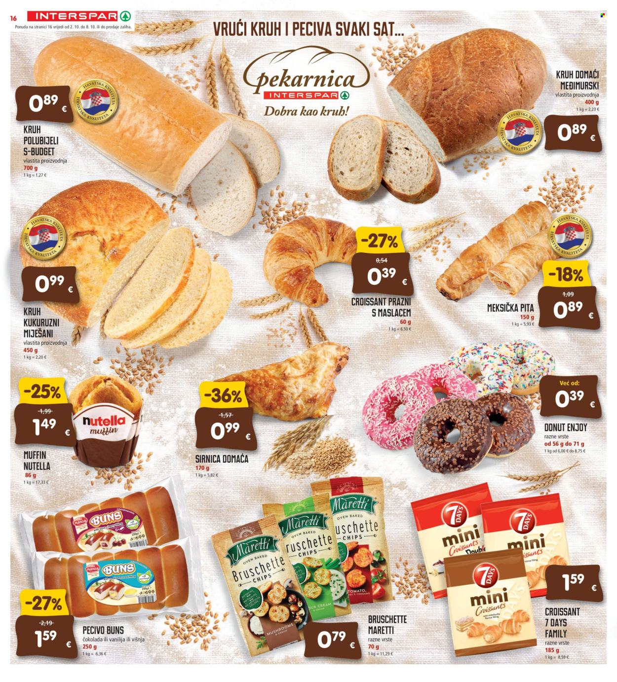 INTERSPAR katalog - 02.10.2024. - 08.10.2024. Stranica 16