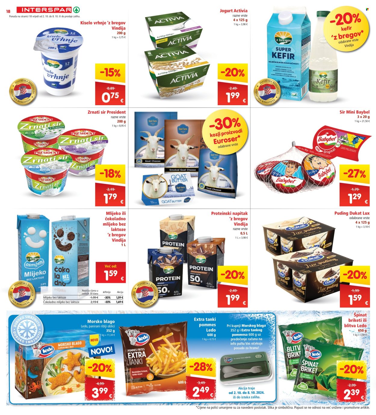INTERSPAR katalog - 02.10.2024. - 08.10.2024. Stranica 18