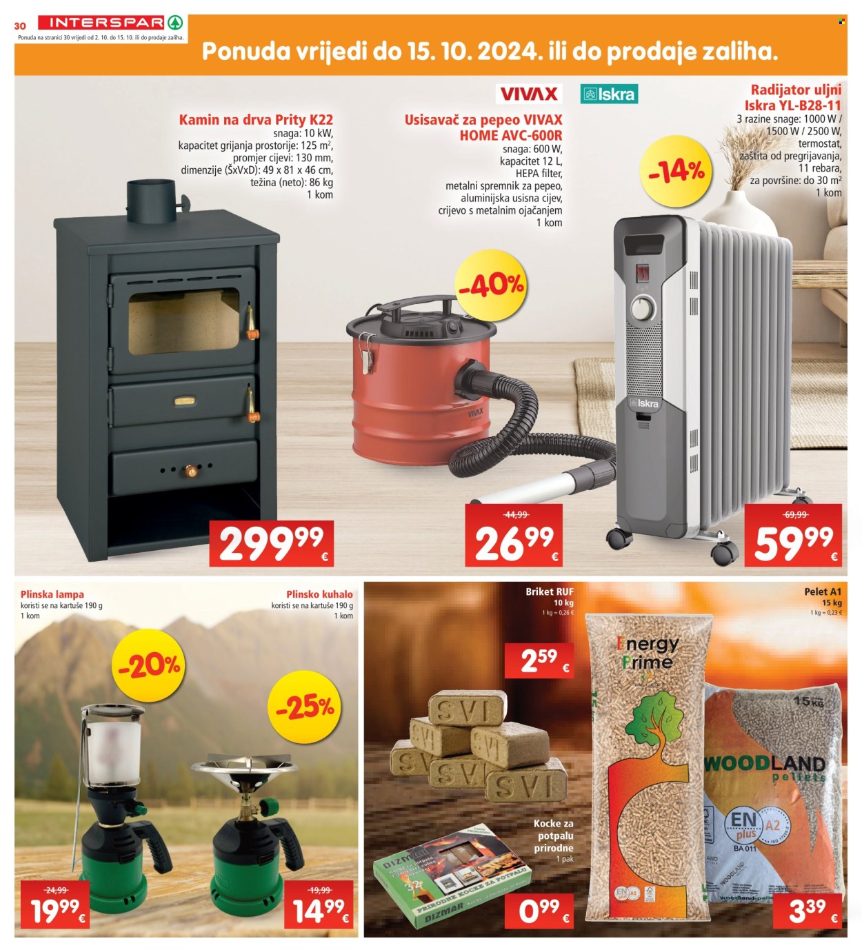 INTERSPAR katalog - 02.10.2024. - 08.10.2024. Stranica 30